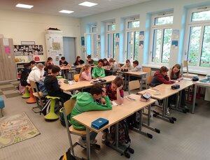 Klasse 4.2 beim Tandemlesen IMG_20250523_093029